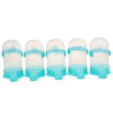 Max 5 Pcs Bird Pigeon Parrot Automatic Feeder Water Food Dispenser Green S