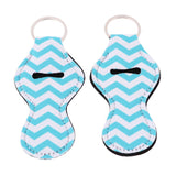 Max Handy Lip Balm Holder Key Chain Chapstick Holder Decoration Ripple