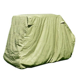 Maxbell Waterproof Golf Cart Storage Cover UV Protect Cover for Club Car S Khaki