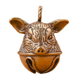 Maxbell Pig Head Keychain Pendant Gift Feng Shui Home Decor Small Pig Head Ornaments