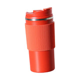 Maxbell Insulated Cup Vacuum Hot and Cold with Lid Coffee Mug for Tea Beverage Drinks Red