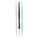 Maxbell 3x DIY Nail Art Liner Brush UV Gel Polish Painting Drawing Designing Pens Mixed
