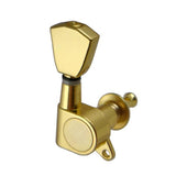 Max String Tuning Pegs Metal Tulip Button for Acoustic Electric Guitars 3R 3L