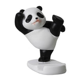 Maxbell Lovely Panda Statue Desktop Phone Holder Resin for Office Tabletop Home Standing