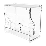 Maxbell Automatic Bird Feeder Feeding Device Food Container for Parrot Parakeet 15cmx7.8cmx14.2cm