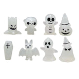 Maxbell 8Pcs Glowing Halloween Decorations Ornament Statues for Lawn Garden
