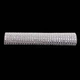 Max 24x40cm Beaded Crystal Rhinestone Trims Sheet Iron on Applique DIY Decor 1