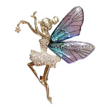 Maxbell Dancing Girl Brooch Pin Fashion Jewelry Gifts for Wedding Party