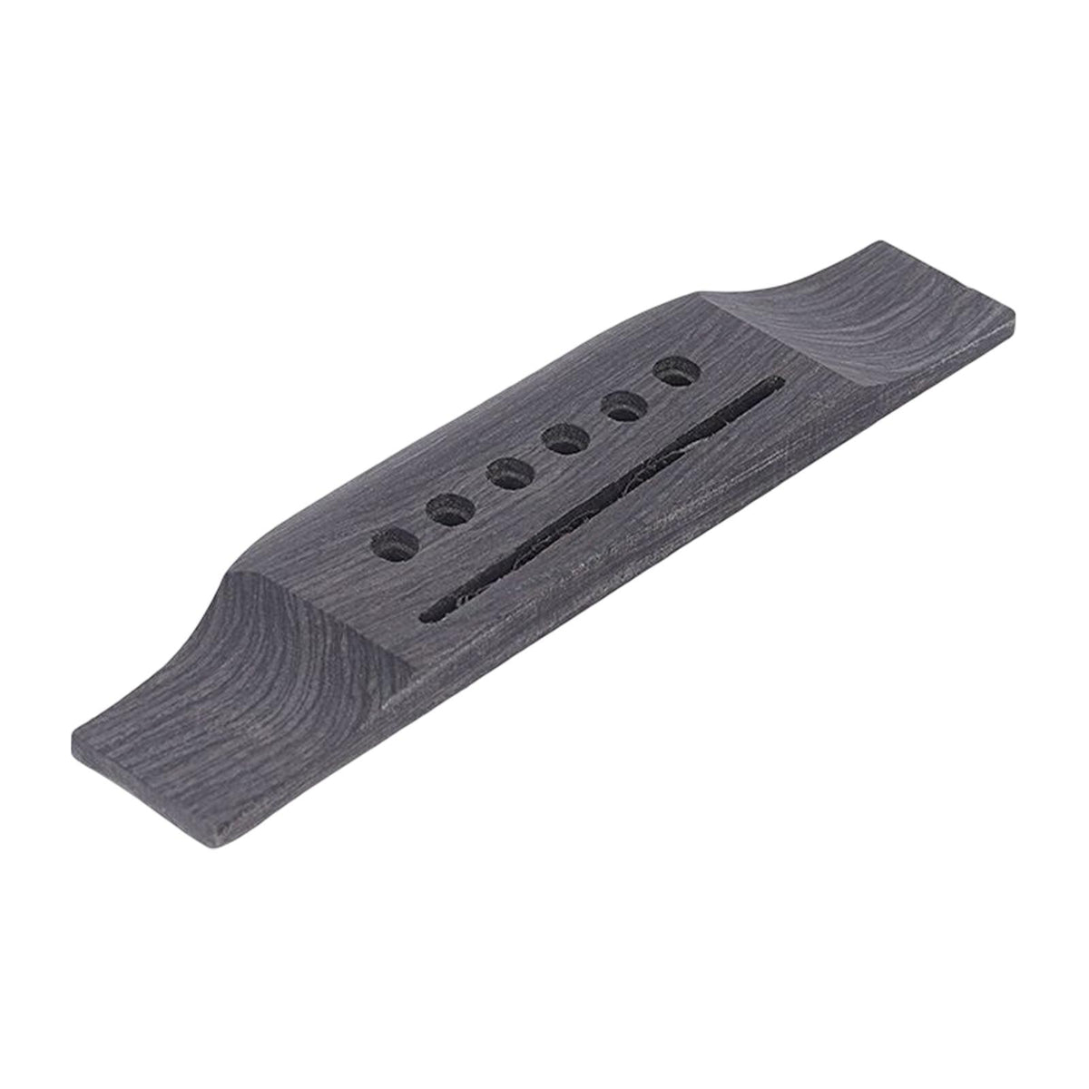 Maxbell Wooden Saddle Nut Guitar Bridge Stable Sturdy for Accessories Upgrade Parts Style A 6 Hole