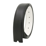 Maxbell Belt without Buckle Versatile Replacement Belt for Men Women Halloween Tunic black white