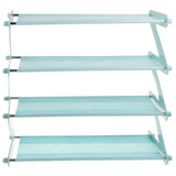 Max Multi-layer Shoe Rack Moistureproof Durable Storage Shelf Organizer DIY Blue