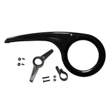 Maxbell Portable Bike Chain Guard Cover Crank Durable for Outdoor Riding Accessories Black,Tail Fix
