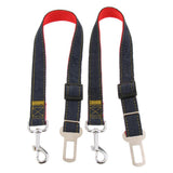 Maxbell Adjustable Pet Cat Dog Car Seat Belt Safety Restraint Harness Clip Lead Red
