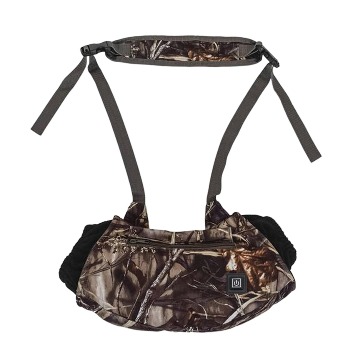 Maxbell Heated Hand Muff USB Electric Heating Hand Warmer Pouch for Hiking Ski Brown Camo