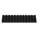 Max M.2 2280 SSD Aluminum Heatsink Solid State Drive Cooler Cooling Fin - Black