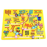 Maxbell 1-20 Numbers Matching Slide Game Board Math Rail Maze Slide Matching Maze Puzzle Kids Intelligence Toys