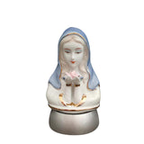 Maxbell Elegant Virgin Mary Sculpture Figurine Light Crafts Lantern Night Light