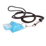 Maxbell Sports Whistles with Lanyard Referee Whistle for Survival Outdoor Blue
