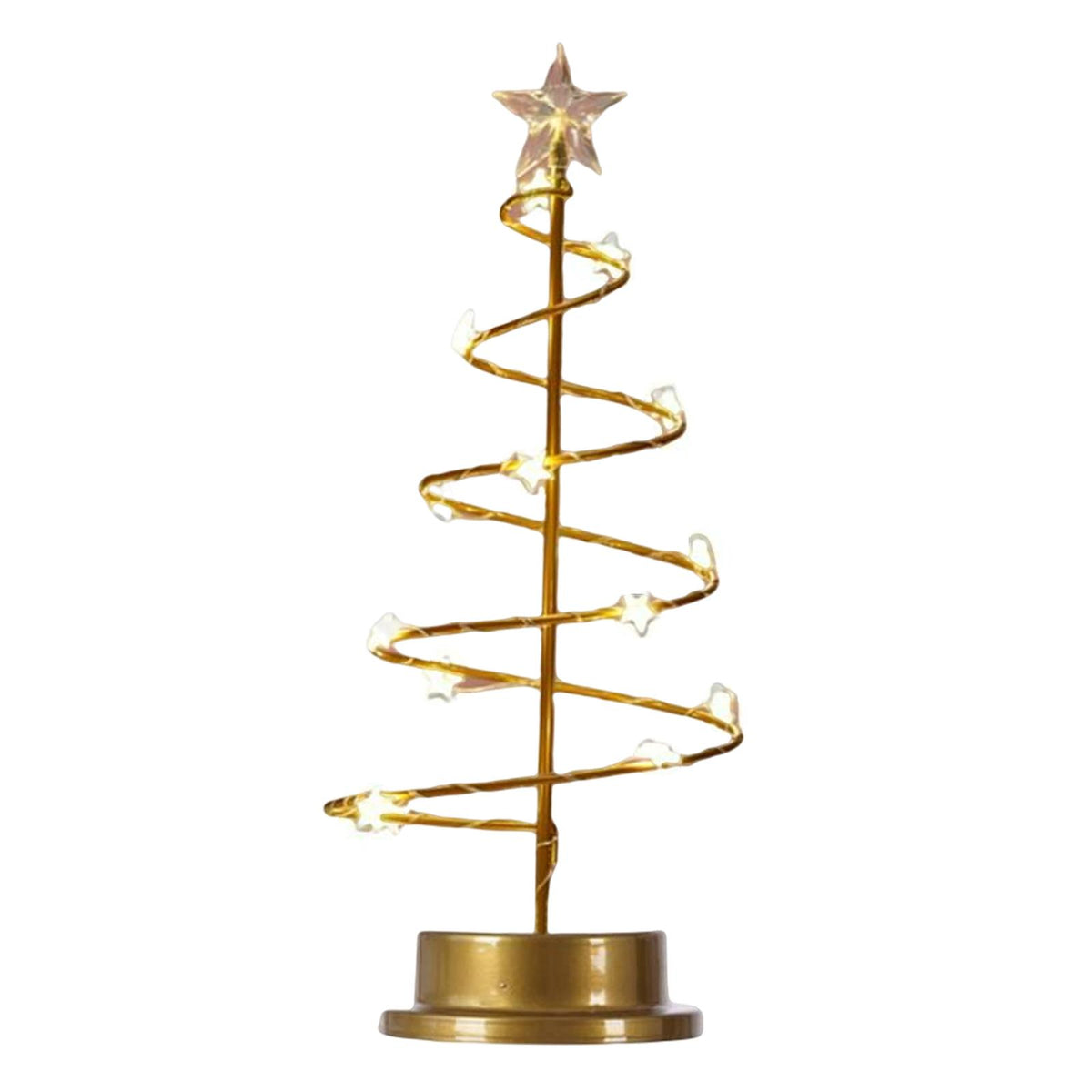 Maxbell Christmas Tree Light Table Lamp Ornament for Xmas Living Room NightStand