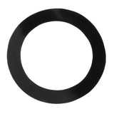 Maxbell 1 Piece Port Hole Protector Pads Drum Rings Easy to Use Non Slip Bass Drum Black