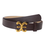 Maxbell Women Belt PU Leather Waist Belt Clothing Decoration for Pants Trouser Party Coffee