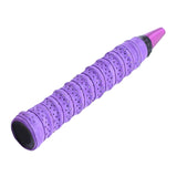 Maxbell Badminton Racket Handle Grip Tape Fishing Rod Absorbent Anti Slip Purple
