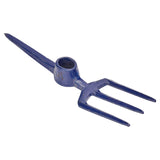 Maxbell Multifunctional Railroad Pick Head Forging for Gardening Digging Prospecting Three Tooth Rake