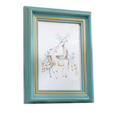 Maxbell Plastic Photo Frame Light Green Picuture Display Frame Wall Arts 8inch