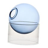 Maxbell Hydroponic Vase Floral Arrangement Decor for Living Room Exhibition New Year Blue Short