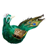 Maxbell Artificial Peacock Ornament Figurine Reusable for Festivals Yard Living Room
