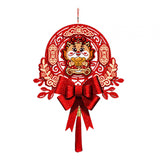 Maxbell Chinese New Year Blessing Hanging Decoration Decor for Door Living Room Tree Style D