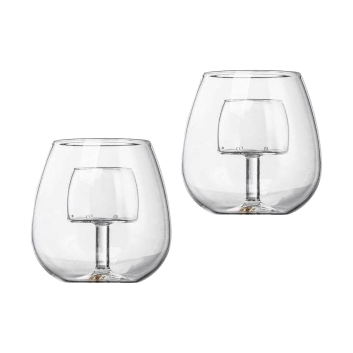 Maxbell Creative Red Wine Glass Set with Built in Aerator Western Restaurant Style A