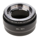 Max Camera DKL Lens Metal Adapter Manual Focus/Fixed Mount Accessory DKL-NEX