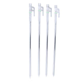 Maxbell 4Pcs Heavy Duty Tent Pegs Tents Marquee Tarpaulin Ground Stakes 40cm