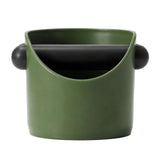 Maxbell Coffee Knock Box Detachable Knock Bar Non Slip Base for Coffee Shop  Green