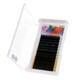 Max Natural Black Individual False Eyelash Eye Lash Extension Makeup 0.07C Curl 9mm