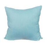 Max Suede Square Throw Pillow Case Sofa Bed Waist Cushion Cover Light Blue 50cm - Aladdin Shoppers