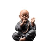 Maxbell Mini Little Monk Ornaments Buddhist Handicraft for Office Christmas Decor A