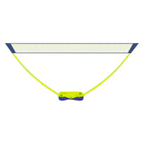 Maxbell Badminton Net Set Sports Net Easy Assemble for Outdoor Yard Beach Games 4Meters Yellow