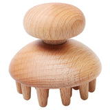 Maxbell Wood Massager for Maderotherapy Anti-Cellulite Muscle Release Large Mushroom