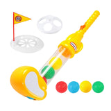 Maxbell Children Golf Training Toy Activities for Indoor Outdoor Backyard Kids Yellow