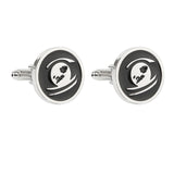 Maxbell Round Men Cufflinks Fashion Jewelry for Shirt Accessories Birthday Husband