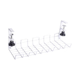 Maxbell Wire Storage Rack High Bearing Under Desk Cord Organizer Holder for Desks White