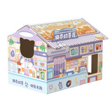 Maxbell Cat House Scratcher Kittens Furniture Protector Bed Cardboard Pet Milk Tea