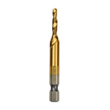 Maxbell Hand Tap Drill Bits M3 M4 M5 M6 M8 M10 Metalworking Tools M4x0.7mm Gold