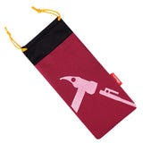 Max Camping Tent Pegs Hammer Nails Pouch Storage Bag Stuff Sack Wine Red