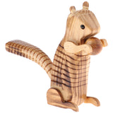 Maxbell 2 Pieces Cartoon Animal Wooden Decor Standing Ornament Handcrafted Wooden