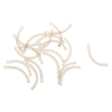 Maxbell 20pcs 40mm Hook Aligners Carp Fishing Line Aligner Hair Rigs Terminal Tool