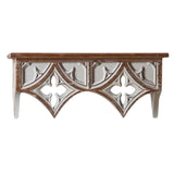 Maxbell Maxbell Wall Shelf Storage Rack Display Rustic Crafts Retro Style for Bedroom Decor 40cmx18cmx17cm