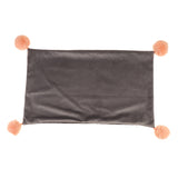 Max Throw Pillow Case Velvet Pillow Cushion Covers Rectangle_Grey